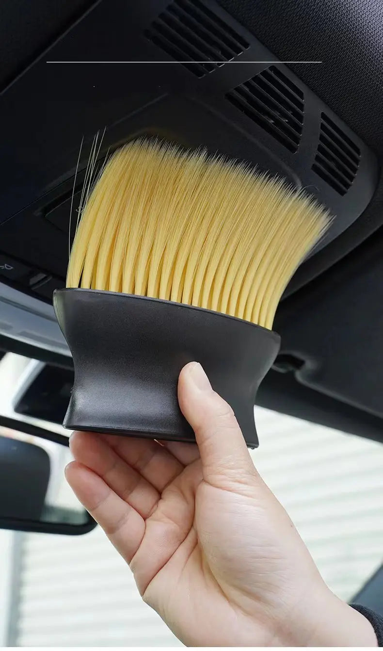 Car interior sweeping dust soft brush car wash tool artifact car interior gap dust brush air outlet cleaning brush Beauty World Shop