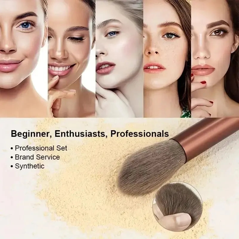 Makeup Brush Set Soft Fluffy Professiona Cosmetic Foundation Powder Eyeshadow Kabuki Blending Make Up Brush Beauty Tool Makeup Beauty World Shop
