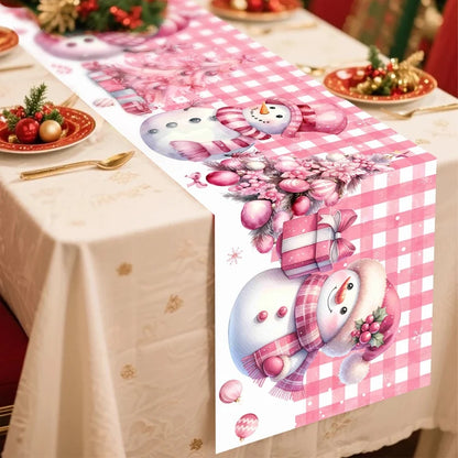 Christmas Table Runner Merry Christmas Decoration For Home Xmas Table Decor 2025 Navidad Notal Noel Ornament Happy New Year 2026 Beauty World Shop