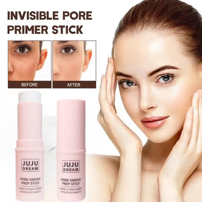 Face Primer Stick, Matte Priming Makeup Blur Stick, Hydrating Primer Face Shimmer Stick Cover Pores Oil Control & Lightweight Beauty World Shop