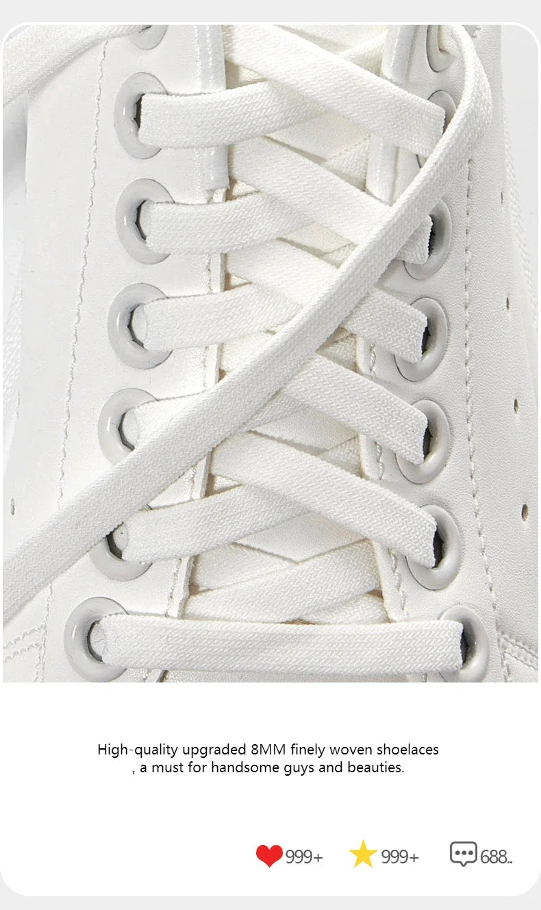 No tie Shoelaces for Shoes 8MM Flat Elastic laces Sneakers Kids Adult Quick Shoelace without ties Shoe Accessories Beauty World Shop