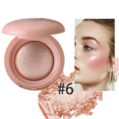 Long-lasting Waterproof Fine Shimmer Highlighter, Natural Glossy Effect, Brighten the Contour and Modify the Face Beauty World Shop