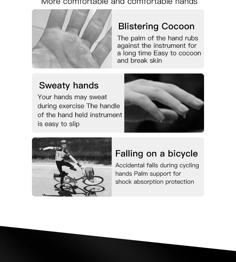 MTB Bike Sports Cycling Gloves Full Finger Men Women Running Fitness Gym Spring Summer Riding Motorcycle Gloves Beauty World Shop
