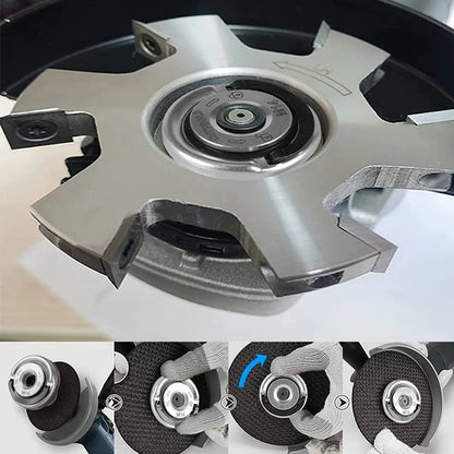 M14 Angle Grinder Quick Release Self-Locking Grinder Pressing Plate Flange Nut Power Chuck Beauty World Shop