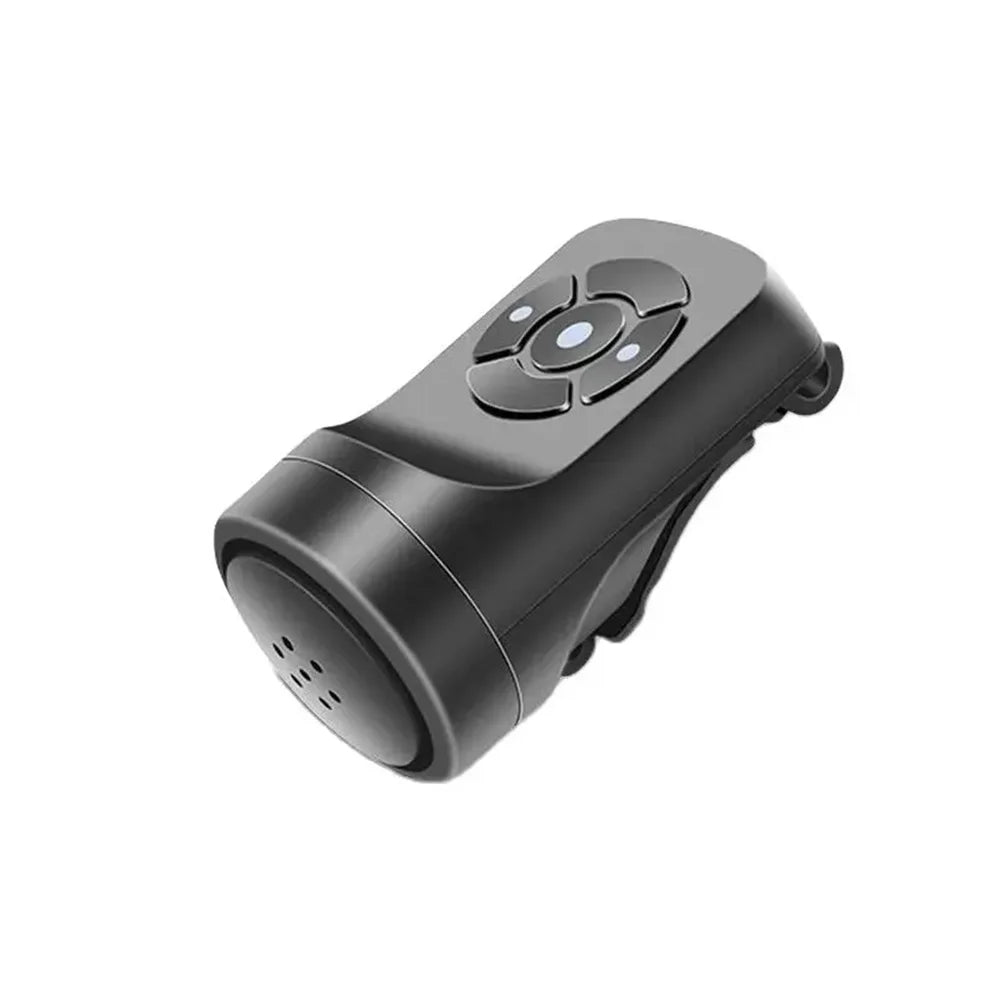 USB Rechargeable Bicycle Electric Bell Motorcycle Horn 4 Modes Mountain Bike Bell Cycling Anti-theft Alarm Horn Bike Accessorie Beauty World Shop