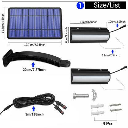 Solar Lights Indoor Outdoor Solar Shed Light With Pull Wire Switch Solar Pendant Light for Patio Porch Barn Farm House With Line Beauty World Shop