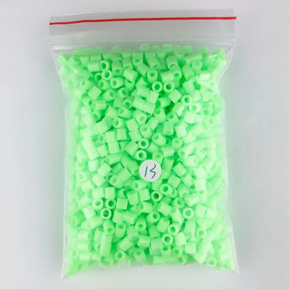 500pcs 5mm Hama Beads Perler Fuse Iron Beads GREAT KID FUN.Diy Intelligence Educational Toys Puzzles Beauty World Shop