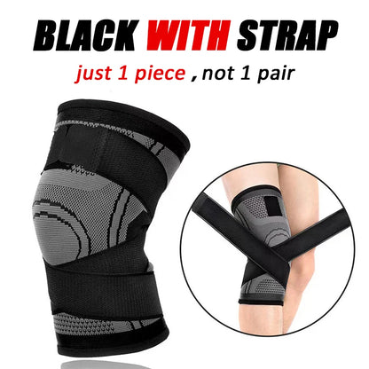 1pc Knee Brace Knee Sleeve Support For Men And Women Knee Pads For Running, Hiking Meniscus Tear Arthritis Joint Pain Relief Beauty World Shop