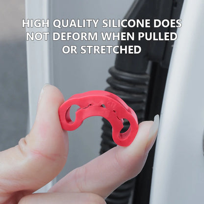 1/4pcs Car Door Shock Absorber Universal Car Door Buckle Soundproof Deadener Damper Cushion Anti-Vibration Buffer Pad 2026 New Beauty World Shop