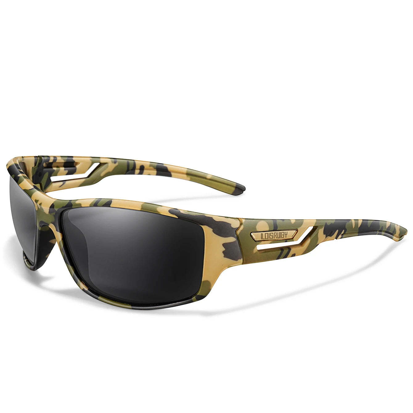 LOISRUBY Polarized Fishing Sunglasses Men Camouflage Driving Outdoor Sports Cycling Running Goggles UV400 Tackle Eyewear Beauty World Shop