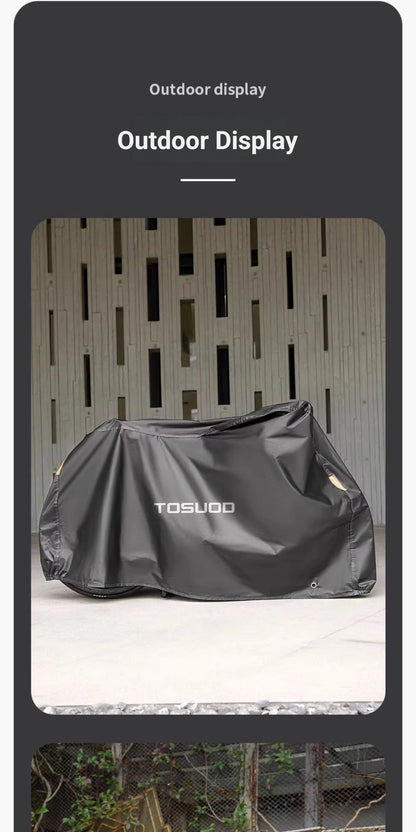TOSUOD Thickened bike rain cover, All-Inclusive Design Rain Snow Dust  New All Weather Protective Sunshade  Protective Covers Beauty World Shop