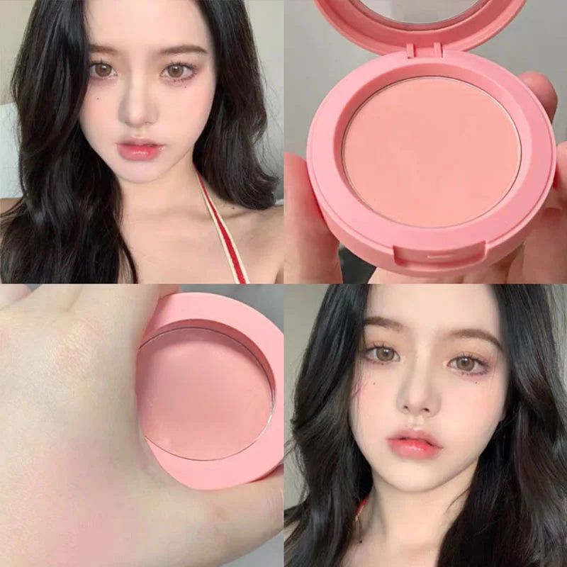 HERORANGE Creamy Blush Soft Matte Natural Color Long Lasting Daily Cheek Makeup For Women Beauty World Shop