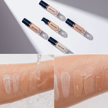BEAUTY GLAZED 6 Color Liquid Foundation,Full Coverage, Long-Lasting, Waterproof, Natural Effect,Hydrating Beauty Fashion