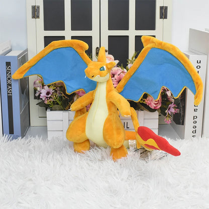 20cm Evolution Mega Charizard Y Plush Toy Doll Pocket Monster Anime Dragon Stuffed Toy Soft Peluche Animals Gift Kids Beauty World Shop