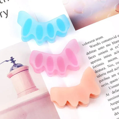 Protective Toe Separator Suitable Bunion Yoga Gel Silicone Hammer Toes Corrector for Women Men Straighteners Overlapping 1 Pair Beauty Trend Shop