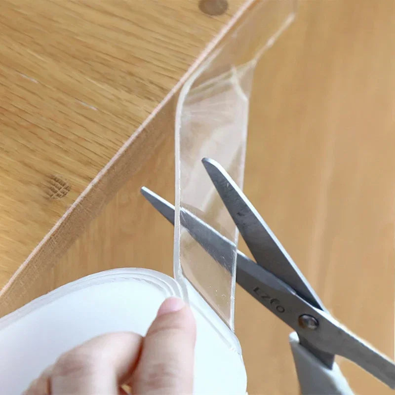 Nano Tape Double Sided Tape Transparent Reusable Waterproof Adhesive Tapes Cleanable Kitchen Bathroom Supplies Tapes Beauty World Shop