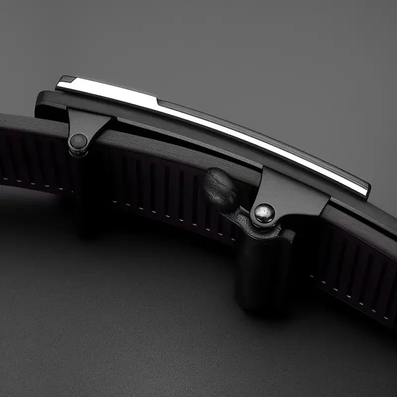 Stylish Men's PU Leather Belt - Fashion Belts for Daily Life, Leisure, Party, Festival, Work, and Business Automatic Buckle Beauty World Shop