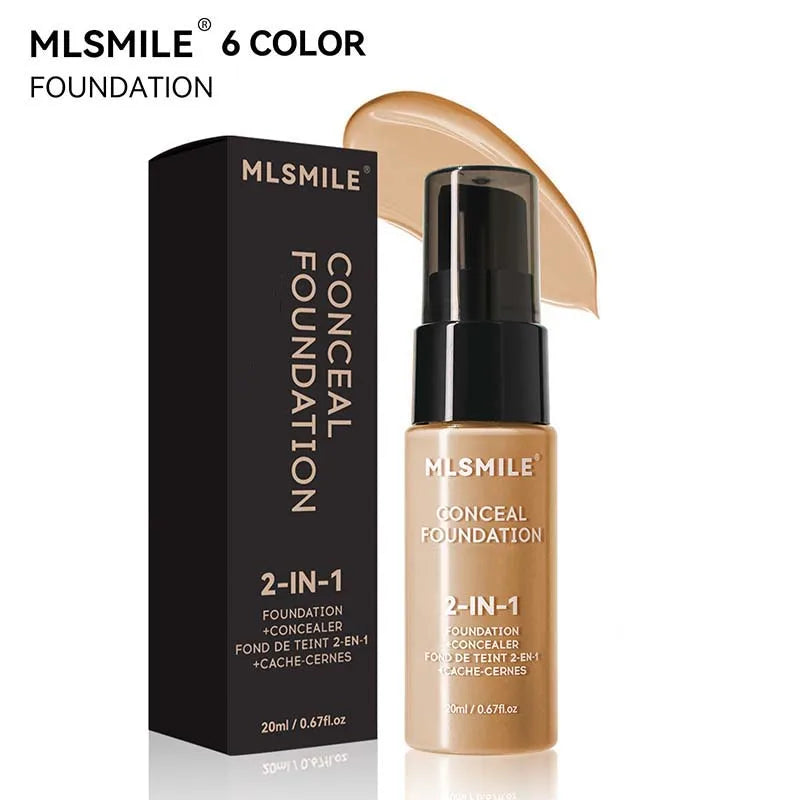 Face Foundation Cream Oil-Control Matte BBCream Waterproof Lasting Concealer Liquid Full Coverage Matte Base Professional Makeup Beauty World Shop