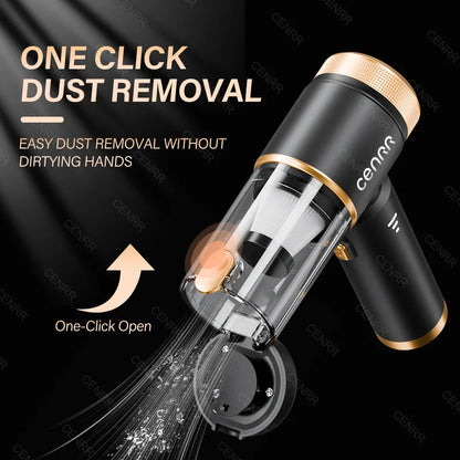CENRR 2026 Car Vacuum Cleaner Mini 998000PA Cordless Powerful for Home Handheld Blower Car Cleaner Portable Car Vacuum Cleaner Beauty World Shop
