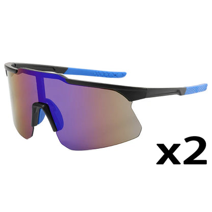 1/2/8pcsPolarized Cycling Sunglasses Outdoor Sport Cycling Riding Running Skiing Goggle Windproof Fishing Eyewear for Men Women Beauty World Shop