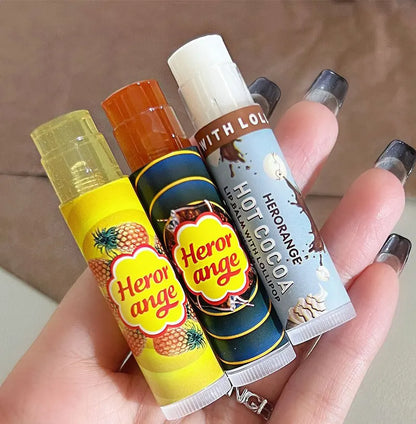 Multi flavor lollipop lipstick Hot Cocoa Lip Mask Moisturizes, moisturizes and reduces lip lines for men and women Beauty Trend Shop