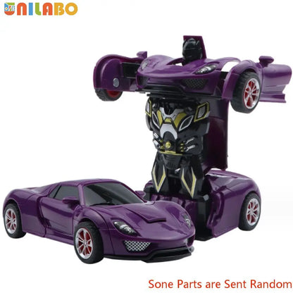 Amazing Transforming Sports Car Deformation Toy, Inertial Sliding Racing Bike, Automatic Transform, Incredible Boys Gift Idea! Beauty Fashion