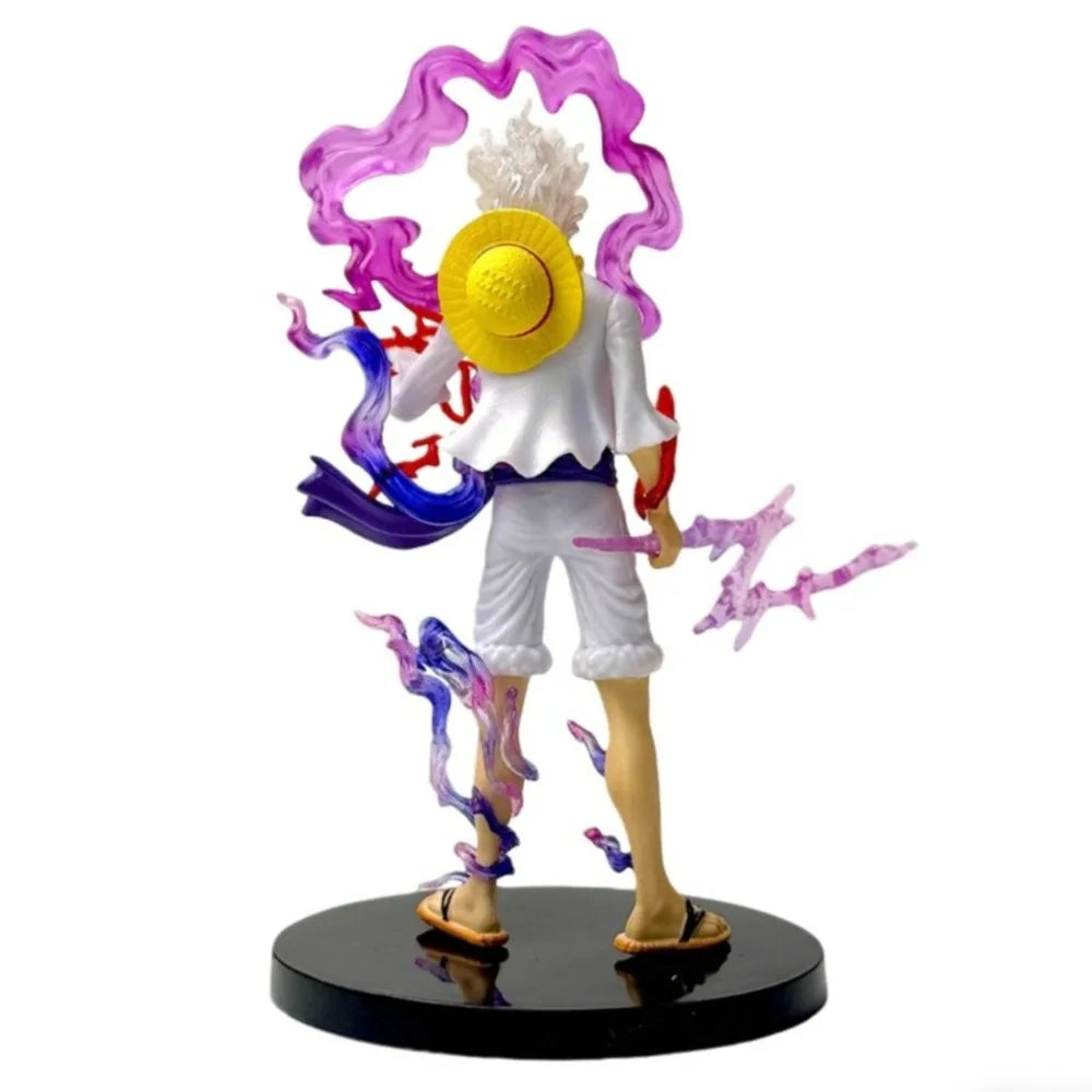 21cm One Piece Anime figure Luffy GEAR 5 Figurine Nika Luffy Sun God Action Figures Collectible Model Toys Gift Beauty World Shop