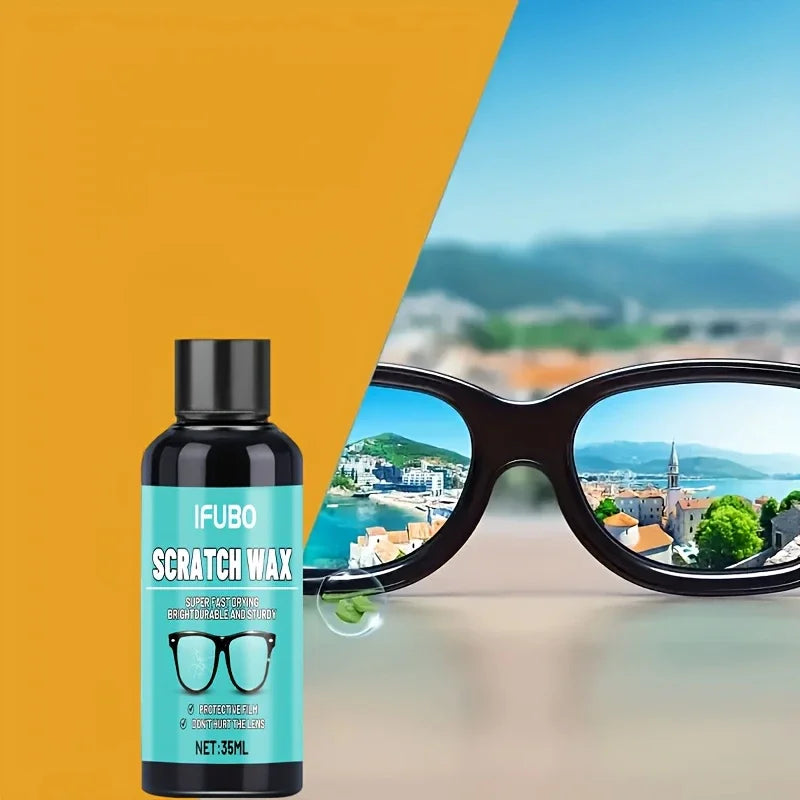 Eyeglass Scratch Repair Cream-Eyeglass Lens and Frame Scratch Polish,Lens Scratch Polishing,Buffing,Suitable for  Minor scratch Beauty World Shop