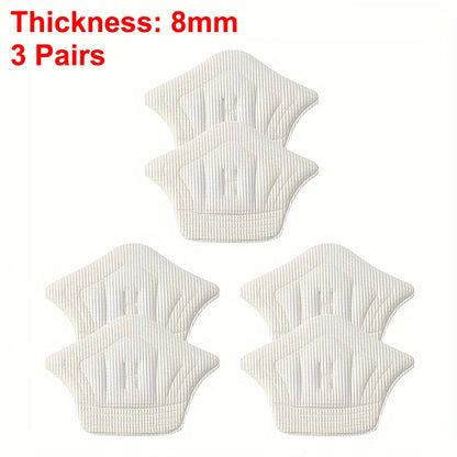 3pairs/6pairs Insoles Patch Heel Pads for Sport Shoes Back Sticker Adjustable Size Antiwear Feet Pad Cushion Insert Insole Beauty World Shop