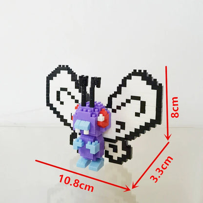 75 Style Building Blocks Assembly Anime Picachu Charizard Doll Blastoise Bulbasaur Gengar Bricks Figures Toy for Kid Gift Beauty World Shop