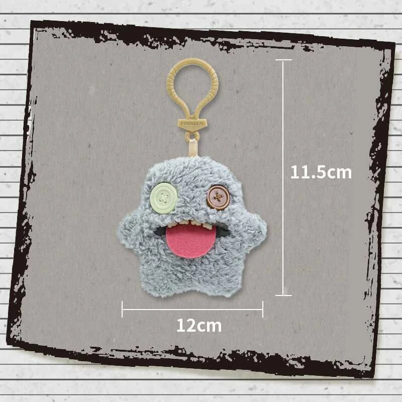 Fuggler Funny Ugly Monster Plush Toys Keychain Kawaii Fuggler Monster Rabbits Cute Stuffed Peluche Dolls Pendants Gifts Kid 12CM Beauty World Shop