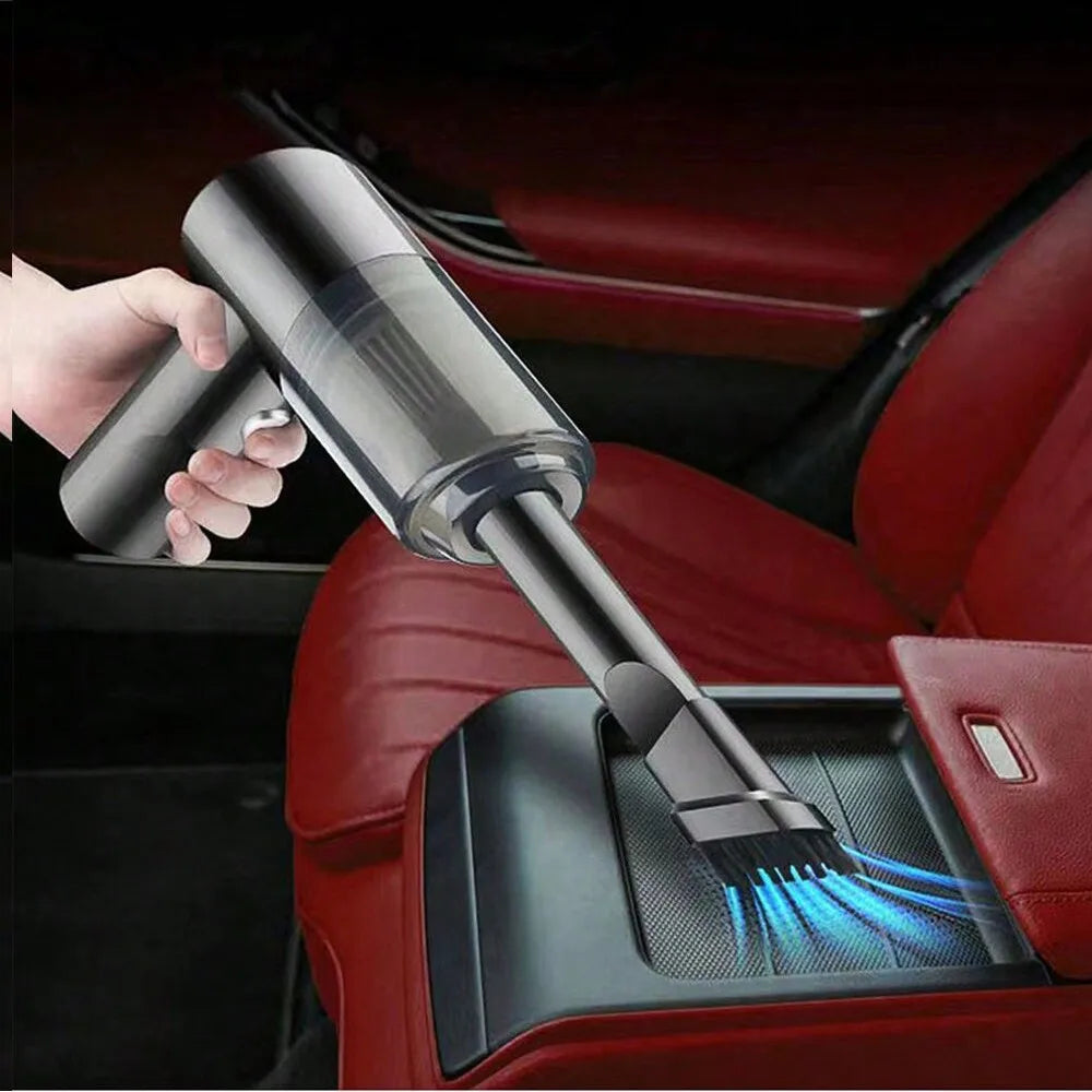 3 In 1 Integrated Suction And Blowing Vacuum Combination Vacuum Cleaner USB Charging Small Car Household Vacuum Cleaner Beauty World Shop