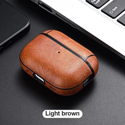 For Airpods Pro 3 4 Case Leather Business Earphone Cases Headset Shell Headphone Cover For AirPod 3 2 1 Pro 2nd Generation USB C