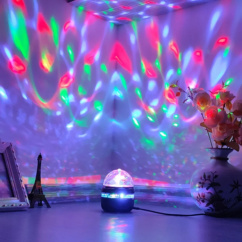 Northern Lights Starry Sky Projector LED Night Light with Remote Control USB A Variety of Styles for Home Bedroom Party Decor Beauty World Shop