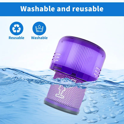 Dust Bin Canister and Hepa Filter Kit For Dyson V11 V15 SV14 SV15 SV22 Vacuum Cleaner Dust Bucket Rear Filter Parts Replacement Beauty World Shop