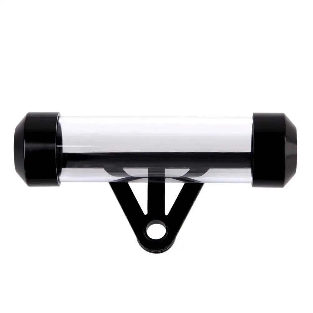 Motorcycle Secure Tube Tax Disc Holder Universal Motorbike Tax Disc Tube Cylindrical Holder Frame Waterproof with Screwdriver Beauty World Shop