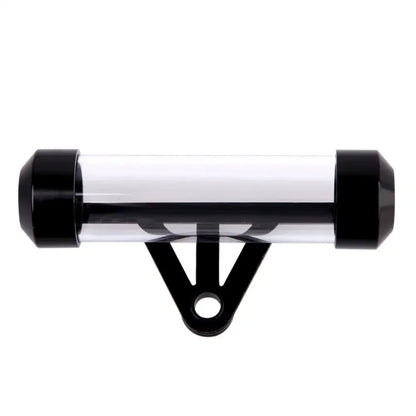 Motorcycle Secure Tube Tax Disc Holder Universal Motorbike Tax Disc Tube Cylindrical Holder Frame Waterproof with Screwdriver Beauty World Shop