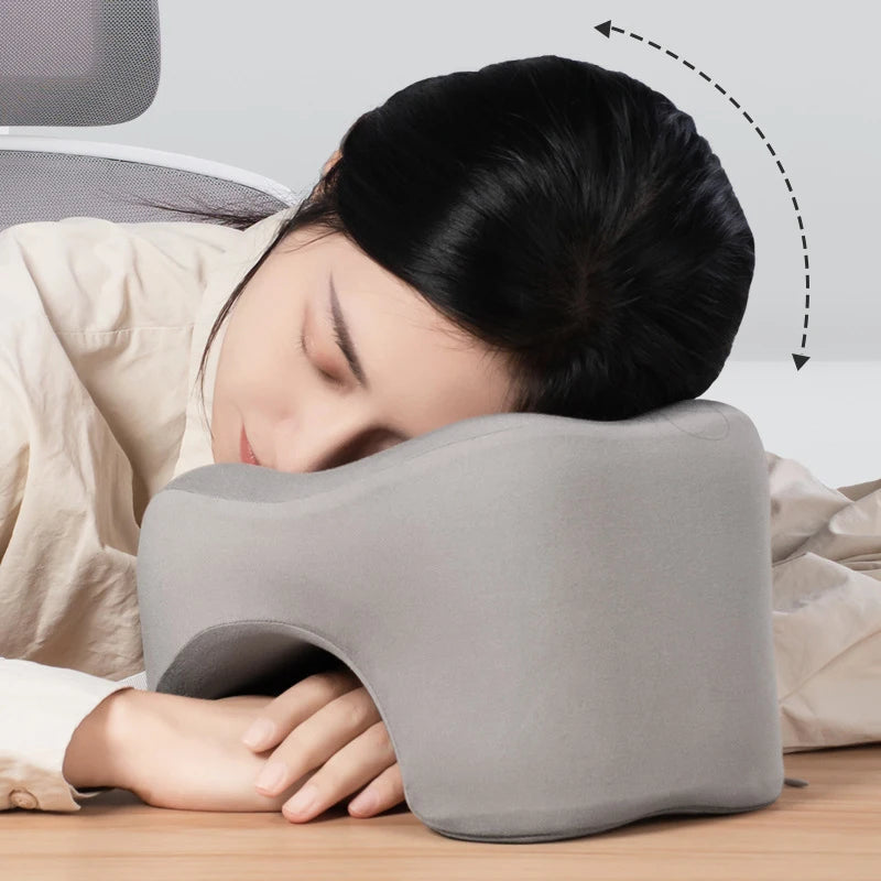 Travel Pillow U-Shape Pure Memory Foam Neck Pillow For Airplane Office Nap Cervical Pillows Flight Sleeping Head Neck Support Beauty World Shop