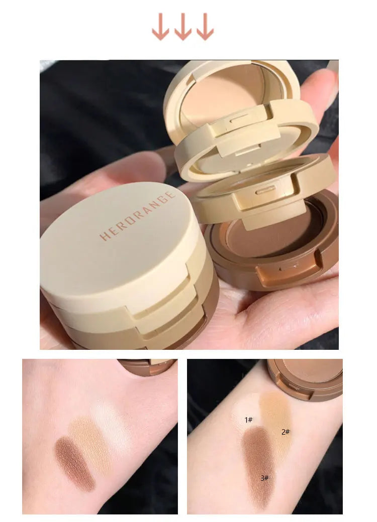 Tri-Color Eye Shadow, Matte Create Multi-Layered Eye Makeup Beauty Trend Shop