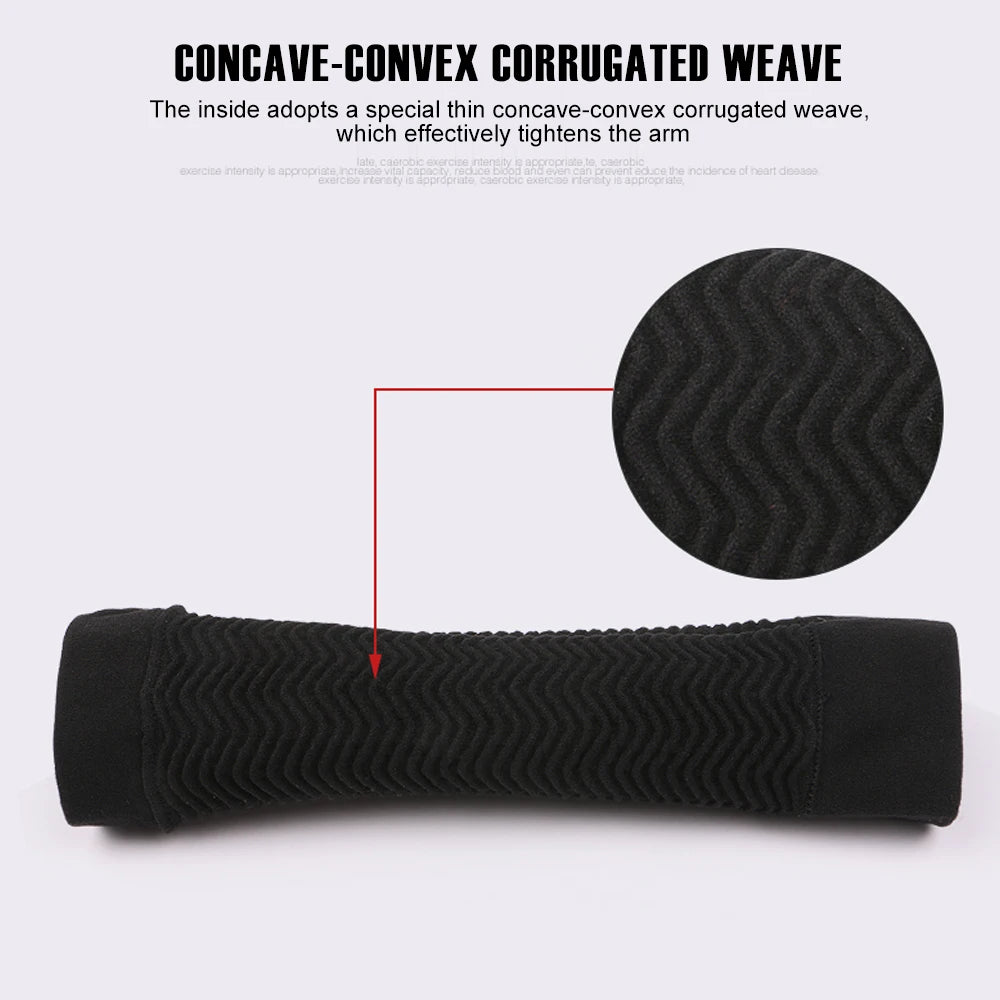 1Pair Arm sSlimming Shaper Compression Wrap Sleeve Helps Lose Arms Fat,Tone up Arm Shaping Sleeves for Women,Sports  Arm Shapers Beauty World Shop
