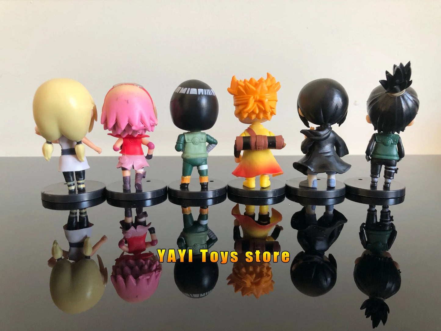 New 12pcs/set Anime Figure Naruto Shippuden Hinata Sasuke Itachi Kakashi Gaara Action Figure Q Version PVC Figures Toys  Gift Beauty World Shop