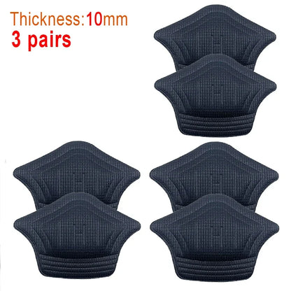 3pair/6pcs Insoles Patch Heel Pads for Sport Shoes Back Sticker Adjustable Size Antiwear Feet Pad Cushion Insert Insole Beauty World Shop