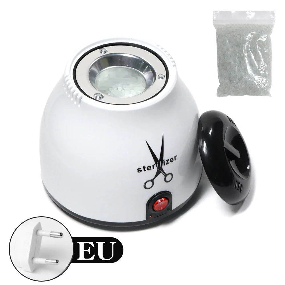 YIKOOLIN 100W Nail Tool Sterilizer Pot High Temperature to Clean Nail Tool  Disinfectant Jar Tweezer Disinfectant Container Beauty World Shop