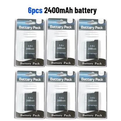 3600mAh for SONY PSP2000 Handheld Game Console Backup Battery Pack 2400mAh for SONY PS Lite PSP-2000 PSP-3000 PSP-3004 Batteries