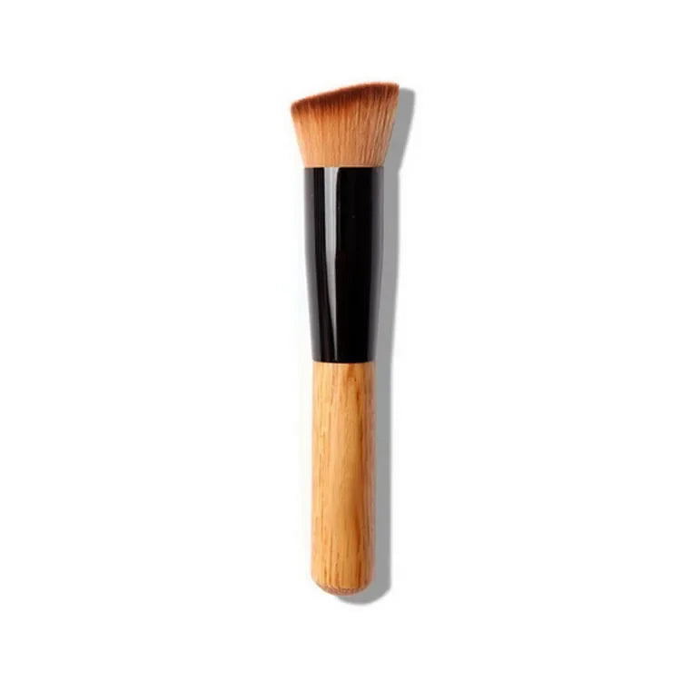 1Pc Foundation Makeup Brush Professional Cosmetic Beauty Make Up Tools Kabuki Powder Blush Foundation Flat Top Brush Beauty World Shop