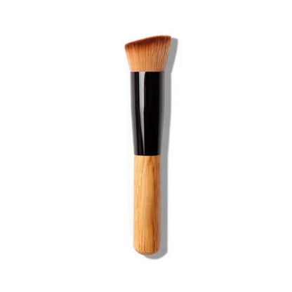 1Pc Foundation Makeup Brush Professional Cosmetic Beauty Make Up Tools Kabuki Powder Blush Foundation Flat Top Brush Beauty World Shop