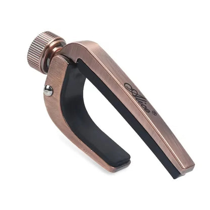 Alice Guitar Capo Adjustable Roller Metal Perfect Quick Change Tune for Electric Acoustic Guitar, Bass, Violin, and Ukulele Beauty World Shop