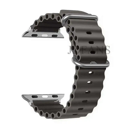 Strap For Apple watch ultra band 49mm 44mm 45mm 41mm 40mm 38mm 44 45 mm 1:1 Original Ocean belt iWatch series 9 10 8 7 se bands Beauty World Shop