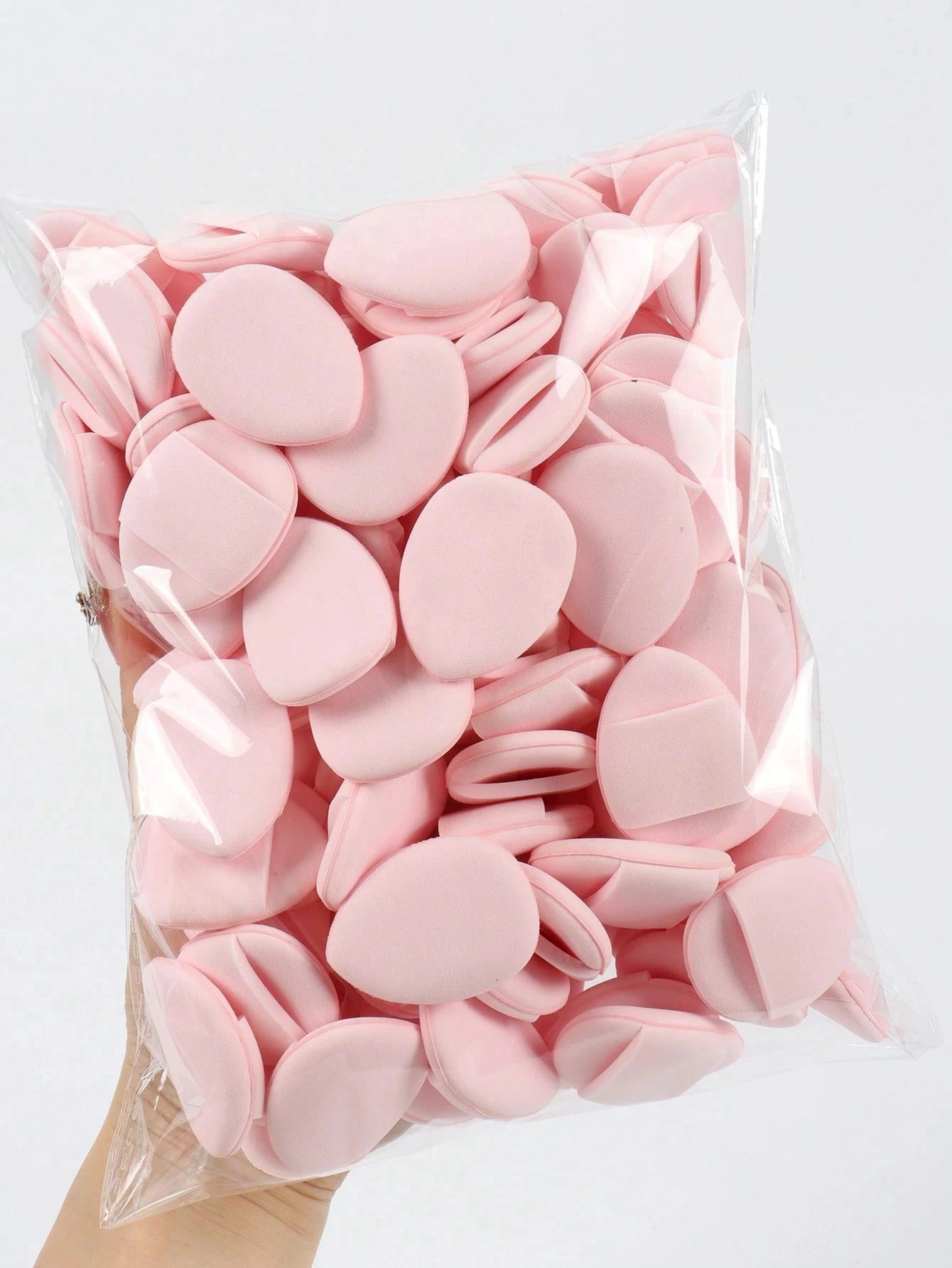 10/50Pcs Finger Cushion Powder Puff,With Air Cushion Powder Puff, Latex-Free Blending Sponge And Makeup Puff Beauty World Shop