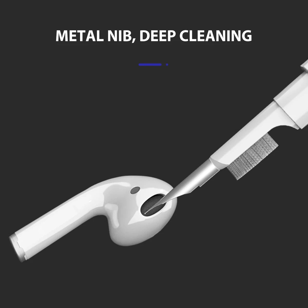 Bluetooth Earphones Cleaning Tool for Airpods Pro 3 2 1 Earbuds Case Cleaner Kit Cleaning Brush Pen for Xiaomi iPhone Earbuds Beauty Fashion